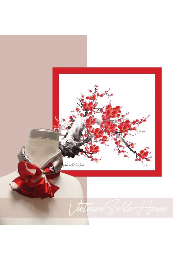 Khăn lụa satin 14mm, 60x60cm